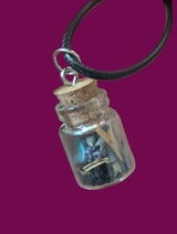 Nightveil & Protection Intention Spell Jar Necklace